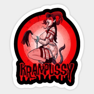 Krampussy Sticker